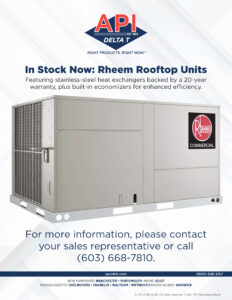 Rheem Rooftops Now In Stock