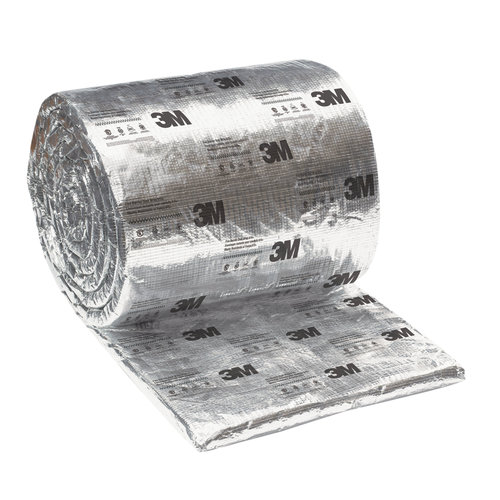 3M™ FyreWrap 615+ 051115-54905 Fire Barrier Duct Wrap, 24 in W, 25 ft L, Silver
