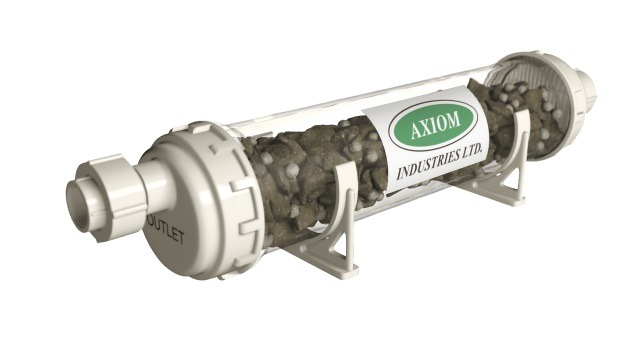 Axiom NC1 NeutraPal Condensate Neutralizer, Clear Cylinder, 2.5 lb Neutralizer Media