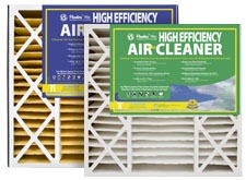Flanders® 80085.01699 Air Filter, Pleated Filter, 8 MERV, 22 in L, 30 in W, 1 in Thick