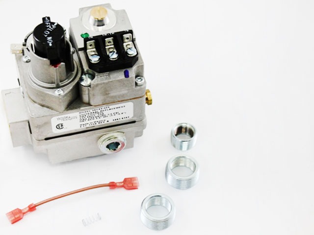 REZNOR® 82396 Gas Valve, Liquid Propane, Natural Gas Fuel, 24 V, 3/4 in Gas Valve Inlet, 3/4 in Gas Valve Outlet