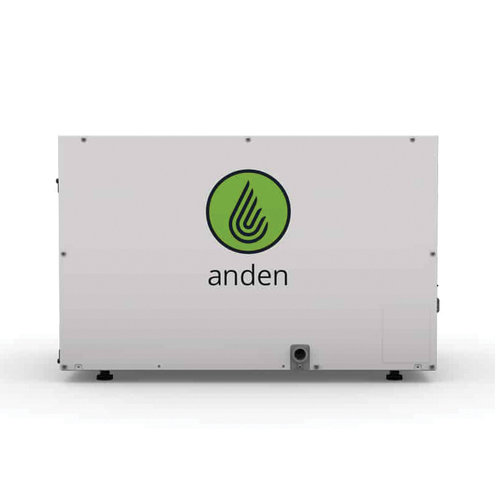 Anden A210V1 Dehumidifier, Moisture Removal Capacity: 210 ppd, 208-240 V, R-410A Refrigerant, 1 ph, 525 cfm, 11 MERV