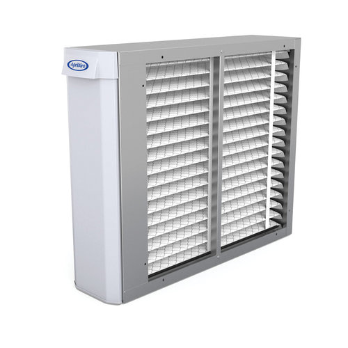 Aprilaire® 1210 Whole-House Air Purifier, 20 x 25 in Filter, 11 MERV, 22.167 in H, 6-3/4 in W, 27-3/8 in D