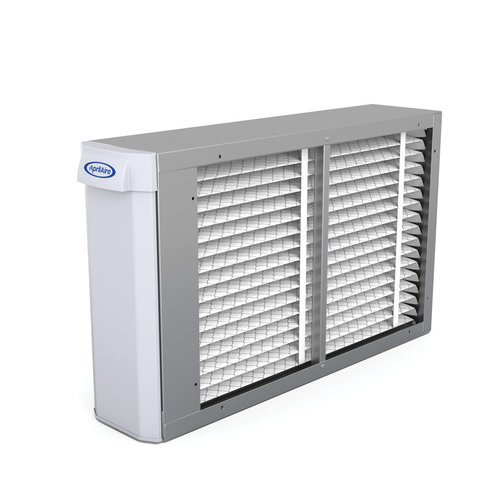 Aprilaire® 1410 Whole-House Air Purifier, 16 x 25 in Filter, 11 MERV, 17-3/4 in H, 6-3/4 in W, 30.167 in D
