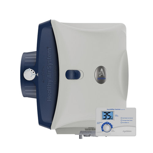 Aprilaire® 620A Large Bypass Evaporative Humidifier, 18 gpd, 24 V, 18 in H, 14-1/2 in W, 11 in D