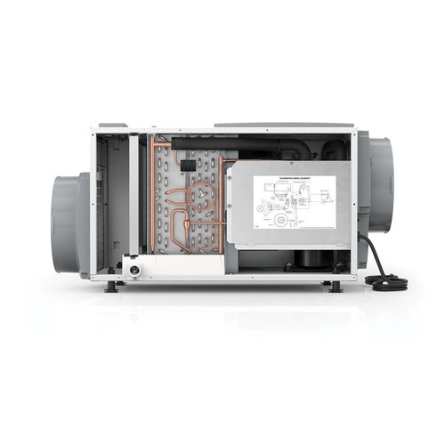 Aprilaire® E100 Dehumidifier, Moisture Removal Capacity: 100 ppd, 5500 sq-ft Coverage, R-32 Refrigerant, 8 MERV