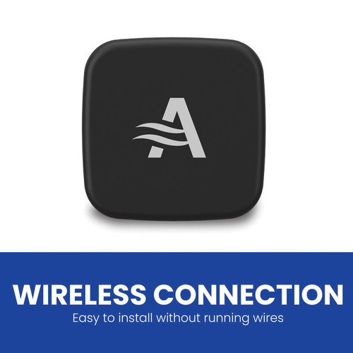 Aprilaire® Z10ODT Wireless Outdoor Temperature and Humidity Sensor, Battery, 2.16 in H, 2.16 in W, 0.74 in D, Plastic