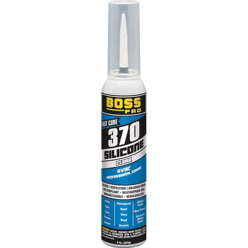 BOSS® by Soudal 142271 HVAC Professional Grade Sealant, Aluminum, 10.1 oz, Cartridge, 24 hr Cure, Paste
