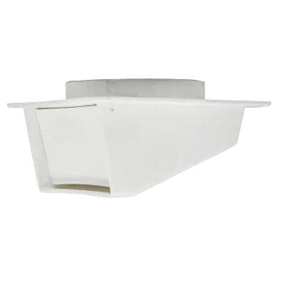 Builders Best® PEV620 Series 111804 Eave Vent, 5-3/4 in H, 5-3/4 in W, 2-1/2 in D, For Duct Size: 4 in, Polypropylene