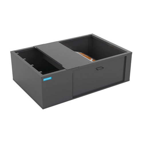 CLEAN COMFORT® AM11-5PP Series AM11-2833-5PP Platform Media Air Cleaner, 20 x 25 in Filter, 11 MERV, 492 fpm, 33 in D