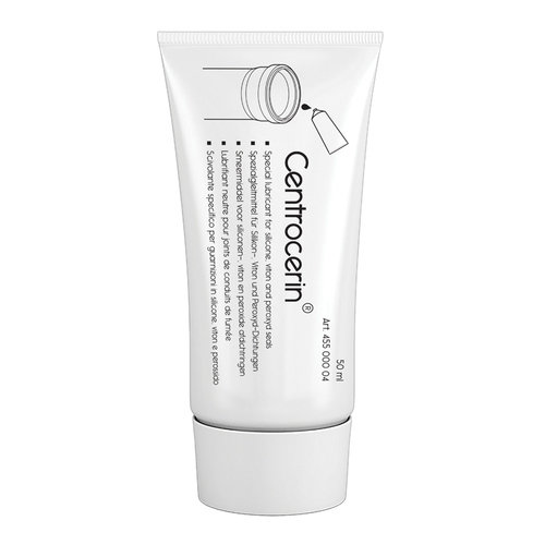 Centrotherm InnoFlue Centrocerin® IACE50 Gas Vent Lubricant, 50 mL, Base Chemical: Water, White, Tube