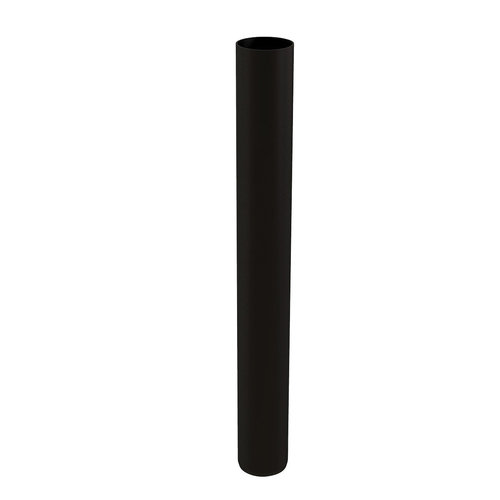 Centrotherm InnoFlue ISEP02 End Pipe, 20 in L, 2.4 in OD, Polypropylene, For Pipe Size: 2 in, Black