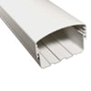 Cover Guard CGDUC786 Line Duct, White, 4-1/2 in
