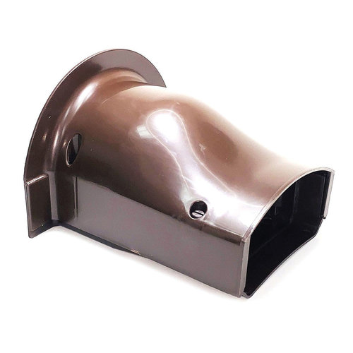 Cover Guard CGSTIBE Soffit Inlet, Brown, 4-1/2 in