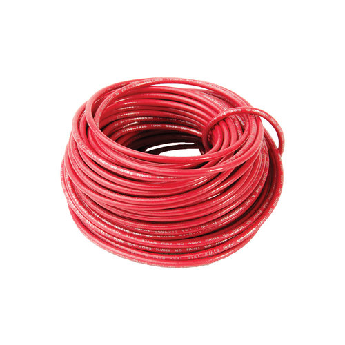 Devco 6333R Hook Up Wire, 14 AWG Wire, 48 ft L, Stranded, 600 V, Nylon Jacket, Red Jacket