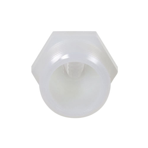 Devco 701-002 Adapter, 1/2 in x 3/4 in, Barbed x MIPT, Material Construction: Nylon, White