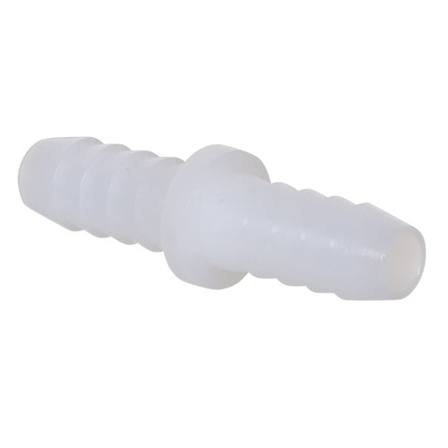 Devco 701-032 Hose Mender, 3/8 in x 3/8 in, Barbed x Barbed, Material Construction: Nylon, White
