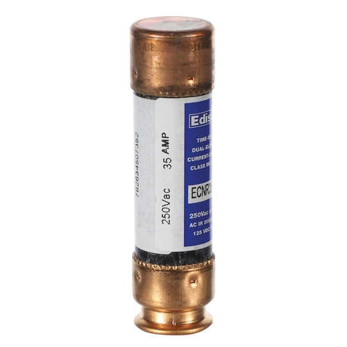 Devco ED-CR35 Dual Element Fuse, 35 A, 250 V, Class RK-5, 200 kA Interrupt