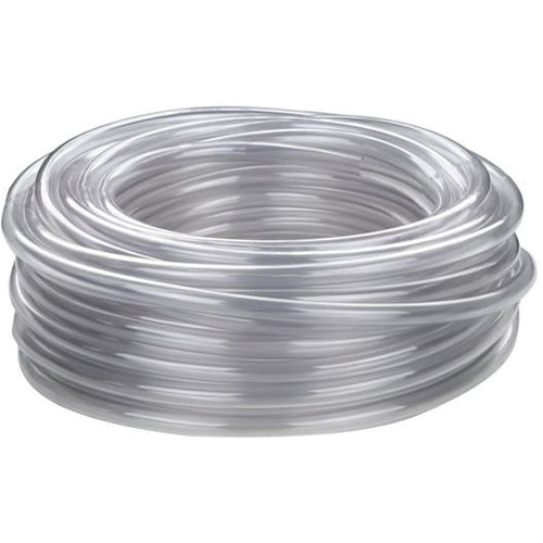 DiversiTech® Gorilla Tube® 7-12P Tubing, 0.482 in ID, 0.632 in OD, 100 ft L, PVC, 200 psi Max Working Pressure, Clear