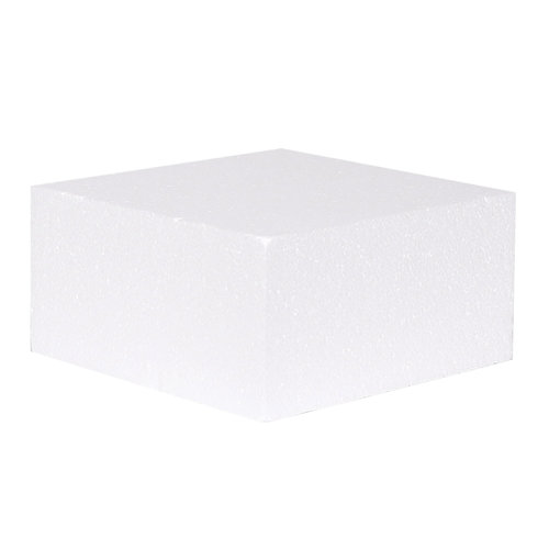 DiversiTech® 7-60 Base Support, 4 in H, 8 in W, 8 in D, EPS, White, For Use With: Air Handlers