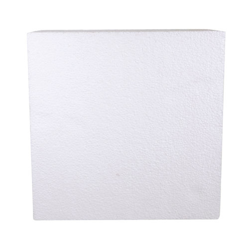 DiversiTech® 7-60 Base Support, 4 in H, 8 in W, 8 in D, EPS, White, For Use With: Air Handlers