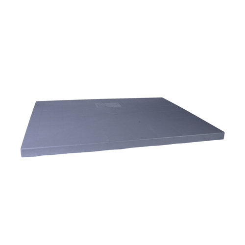DiversiTech® E Lite® EL3648-2 Equipment Pad, 1560 lb Load, 2 in H, 48 in W, 36 in D, Polypropylene, Gray