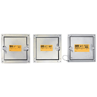 Duro Dyne® NCSAD Series 007056 Cam Self-Stick Access Door, Access Door, 6 in H, 6 in W, Square, Steel, 24 ga Gauge
