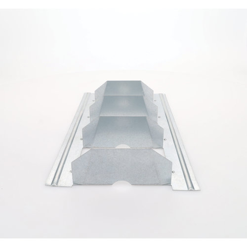 Duro Dyne® DYN-O-MATE® 013221 Vane Rail, Aluminum, 10 ft L, 2 in W