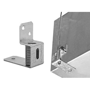 Duro Dyne® DYNA-TITE 031075 KV Bracket Assembly, 10 to 75 lb WC2, 25 to 150 lb WC3 Load, Steel, Zinc-Plated