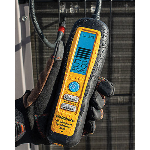 Fieldpiece DR58 Heated Diode Refrigerant Leak Detector, R-410A Refrigerant, 0.03 oz/year Sensitivity, <1 s Response