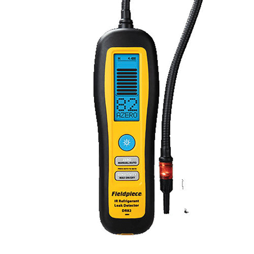 Fieldpiece DR82 Infrared Refrigerant Leak Detector, 0.03 oz/year Sensitivity, <1 s Response, <5 s Warm-Up, LCD Display