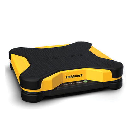 Fieldpiece SR47 Wireless Refrigerant Scale, 252 lb, +/-0.03 to 0.05 % Accuracy, LED Display, 13 in L Platform