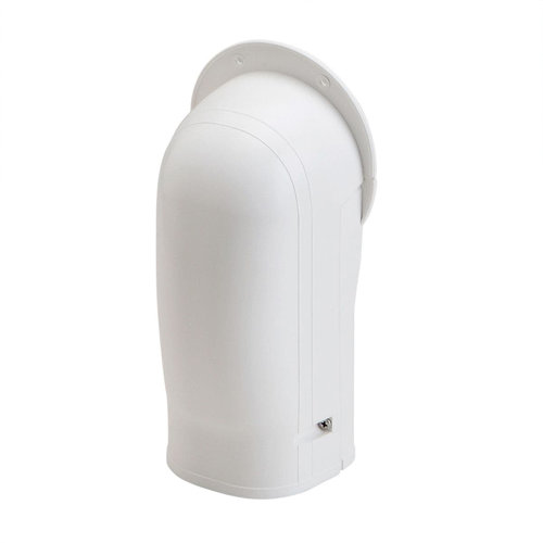 Fortress® 84016 Wall Inlet, White, PVC, 3-1/2 in, 9 in L, 4-3/8 in W, 3-1/8 in H