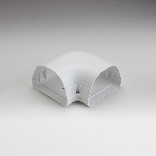Fortress® 84111 90 deg Flat Elbow, White, PVC, 4-1/2 in, 6-1/4 in L, 6-1/2 in W, 3-1/2 in H