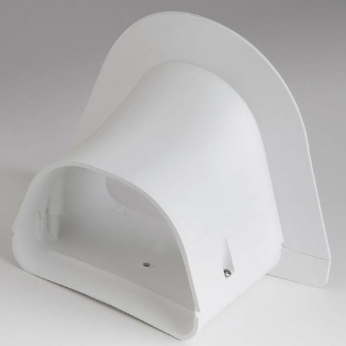 Fortress® 84114 Soffit Inlet, White, Polypropylene, 4-1/2 in, 3-1/2 in L, 7 in W, 5-1/2 in H