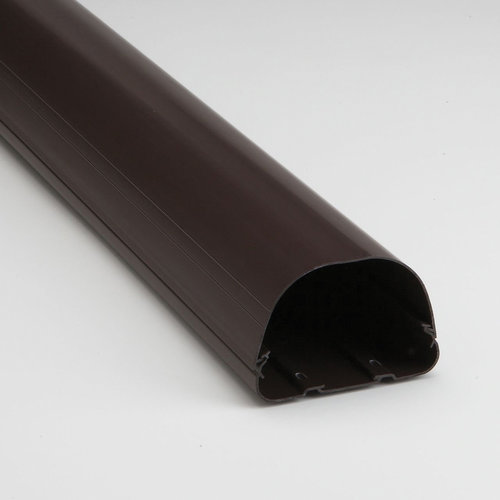 Fortress® 84164 Duct, Brown, PVC, 4-1/2 in, 90 in L, 4-5/8 in W, 3-1/4 in H