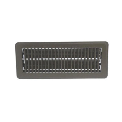 Hart & Cooley® 421 Series 010711 Floor Register, For Duct Size: 2 x 10 in, Floor Installation/Mounting, Steel, 85 cfm