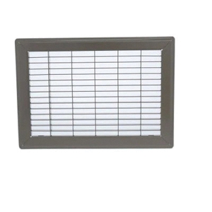 Hart & Cooley® 265 Series 011862 Heavy-Duty Floor Grille, For Duct Size: 6 x 14 in, Rectangular Duct, Steel, 0.8 in D