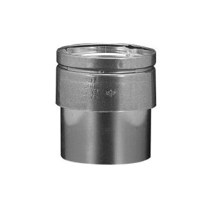 Hart & Cooley® RDH Series 016216 Draft Hood Connector, 5 in, Aluminum/Galvanized Steel, 5-15/16 in L, 5-1/2 in OD