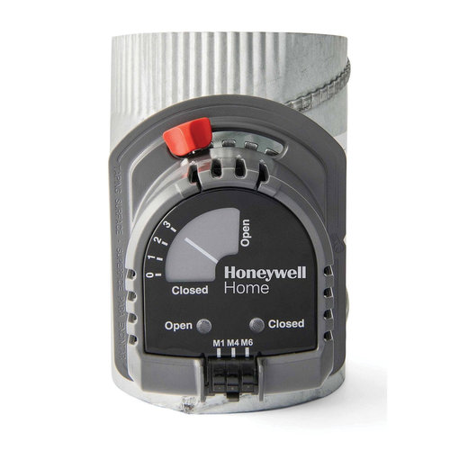 Honeywell Home TrueZONE® ARD Series ARD16TZ/U Automatic Zone Damper, Round Duct, 16 in Dia, 24 V, Spring Open Return