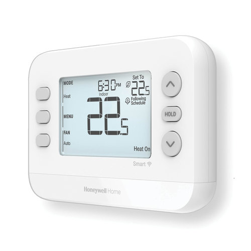 Honeywell Home FocusPRO® S200 TH2110WF4008/U Wi-Fi Programmable Smart Thermostat, 1H/1C-Stage, Hardwired, LCD Display