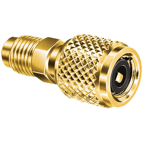 JB Industries QC-S5 Straight Quick Coupler, 5/16 in x 1/4 in, Quick Coupler x SAE Flared, Brass