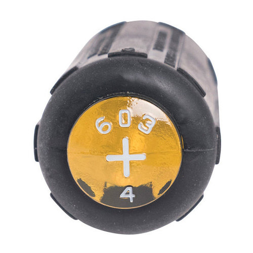 KLEIN TOOLS® 603-4 Screwdriver, #2 Bit, 1-Piece, Magnetic: No, 4 in L Shaft, 8-1/4 in L, Steel, Black/Yellow Handle
