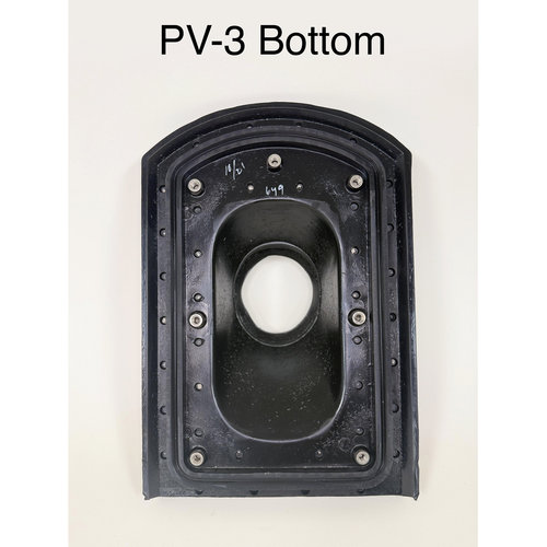 Kozy Kollar PV-3 Roof Flashing Kit, For Pipe Size: 3 in, EPDM, 11 in L Base, 8 in W Base, 2-1/2 in H
