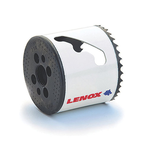 LENOX® 3004040L Hole Saw, 2-1/2 in Dia, 4/5 TPI, Bi-Metal, 2L, 3L, 6L, 7L Arbor, 1-7/8 in D Cutting