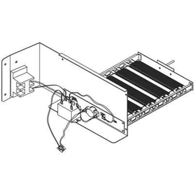LG HVAC ANEH153B2 Electric Heat Kit, 208/230 V, 25.9 A, 27.2 A, 52.3 A, 54.3 A, 13 kW, 15 kW, 1 ph, 13-1/8 in W