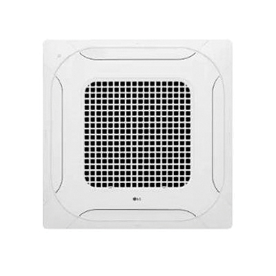 LG HVAC PT-QAGW0 Cassette Panel, ABS, White, 24-13/32 in L, 24-13/32 in W, 1-3/8 in D