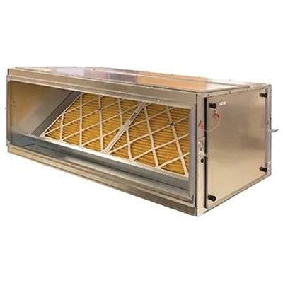 LG HVAC MicroMetl ZFBXB801A High Efficiency Filter Box, Steel, Galvanized, 57-5/8 in L, 28 in W, 20-11/16 in D