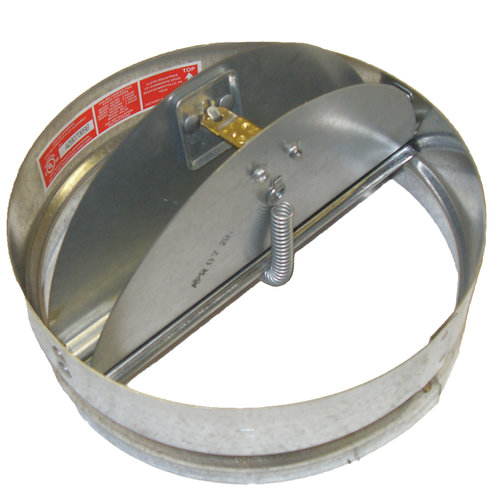 Lloyd Industries 55-CRD Series 55-CRD 4 Ceiling Radiation Damper, Round Duct, 4 in Dia, For Duct Size: 4 in, Steel