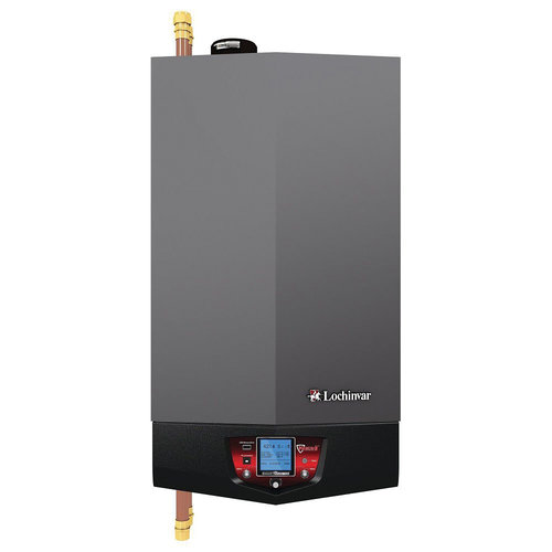 Lochinvar® Knight® WHB Series WHB285N Fire Tube Boiler, Natural Gas Fuel, 285000 Btu Input Heating BTU, 95 % AFUE, 1 ph